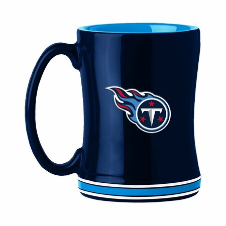 LOGO BRANDS Tennessee Titans 14oz Relief Mug 631-C14RM